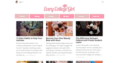 Desktop Screenshot of everycollegegirl.com